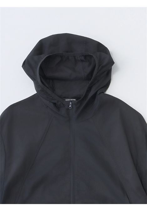 orbit technical jacket man black HIKING PATROL | SS26007CHARCOAL BLACK